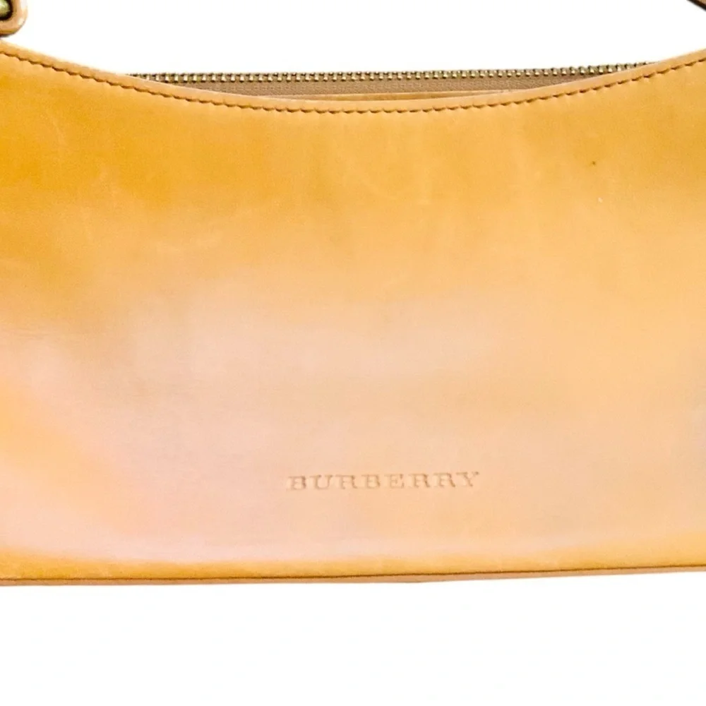 Burberry Vintage Leather Shoulder Bag | Nova Check Lining w/DB | Viral 20K Views
